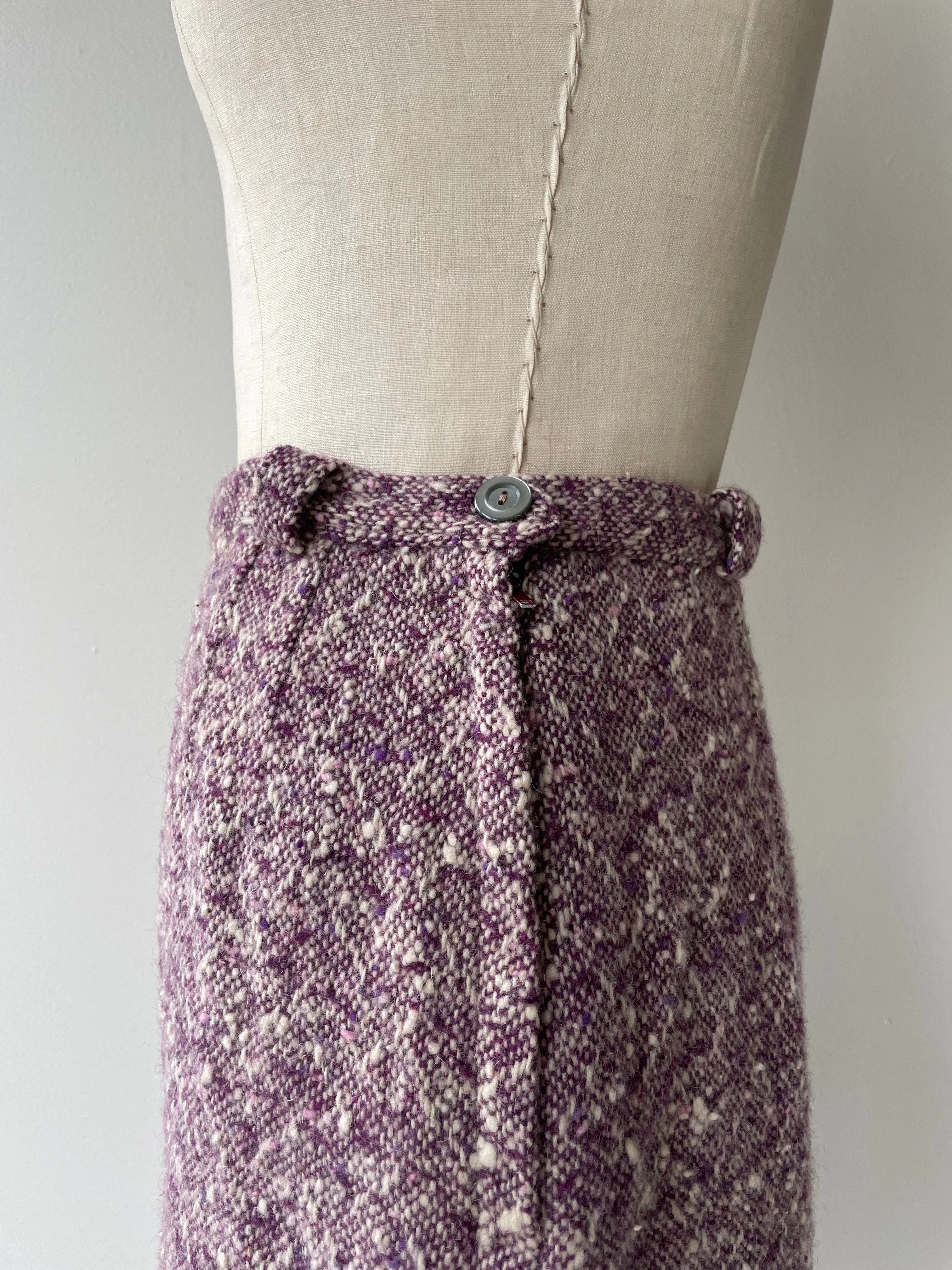 1950s Tweed Pencil Skirt