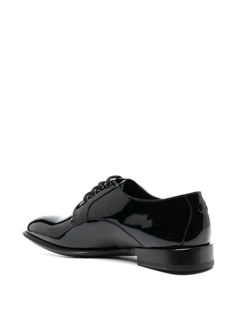 Alexander McQueen Chaussures oxford en cuir verni