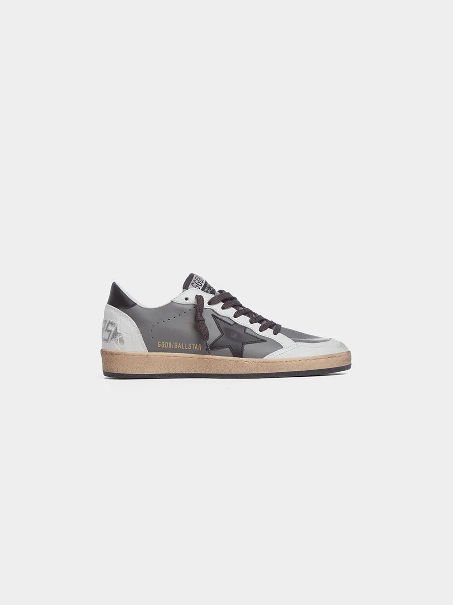 Ball Star, Dark Gray / White