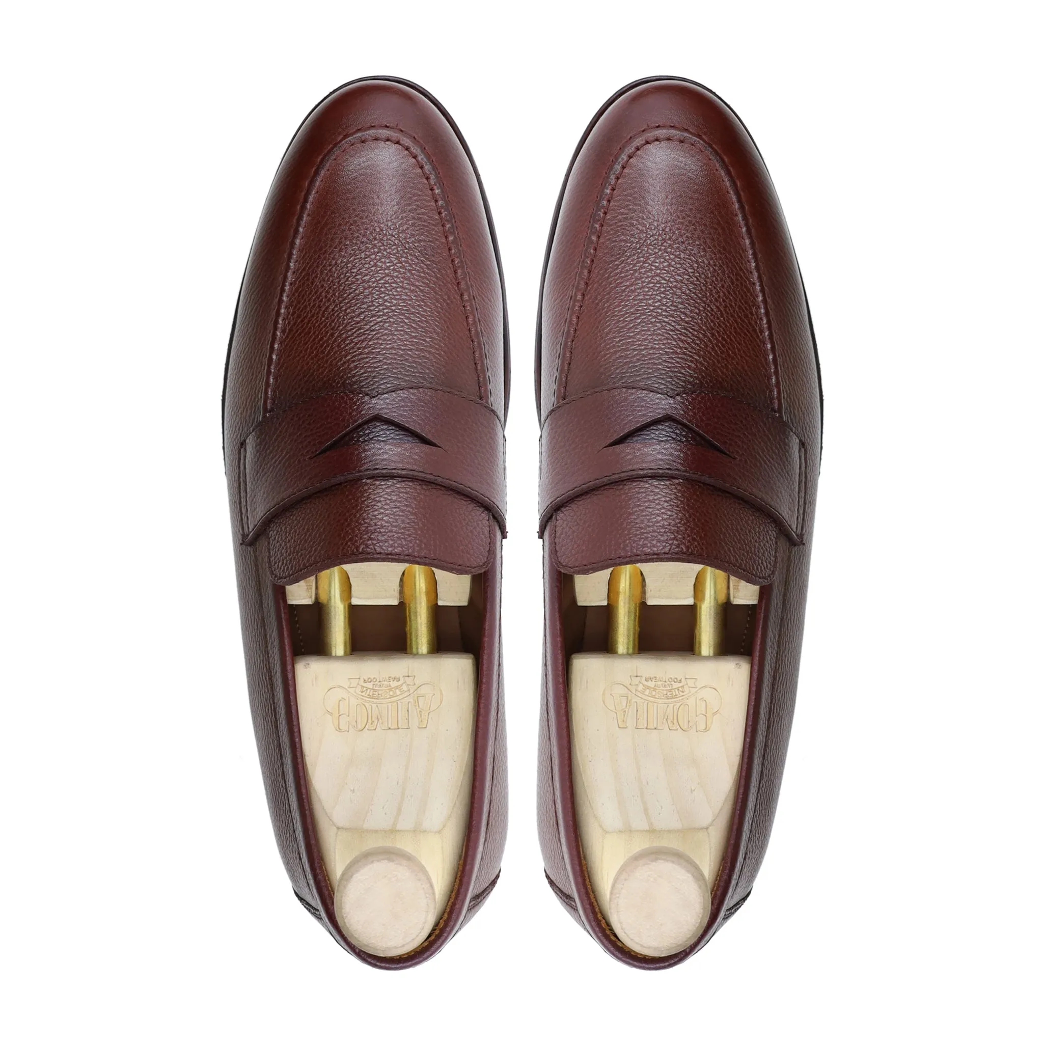 BARQ - OXBLOOD PEBBLE GRAIN LOAFER