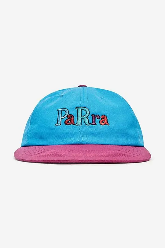 by Parra baseball cap Serif Logo 6 blue color