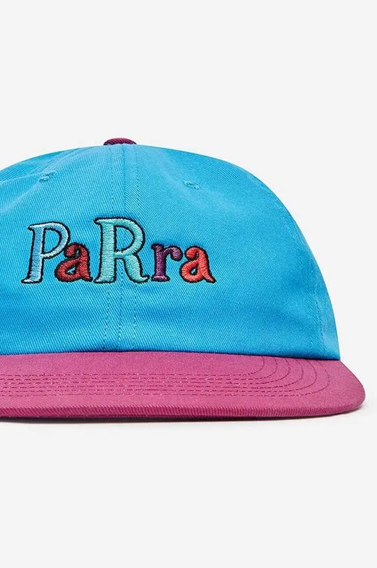 by Parra baseball cap Serif Logo 6 blue color