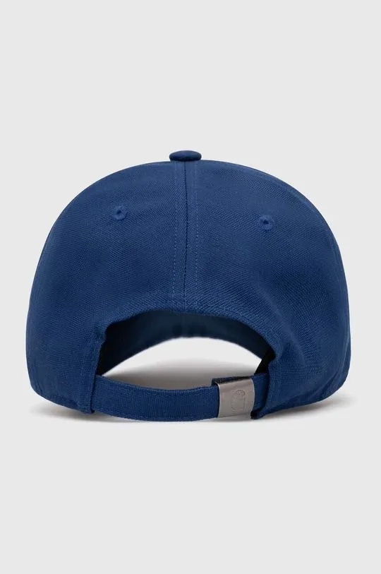 Carhartt WIP cotton baseball cap Canvas Script Cap navy blue color I028876.22TXX