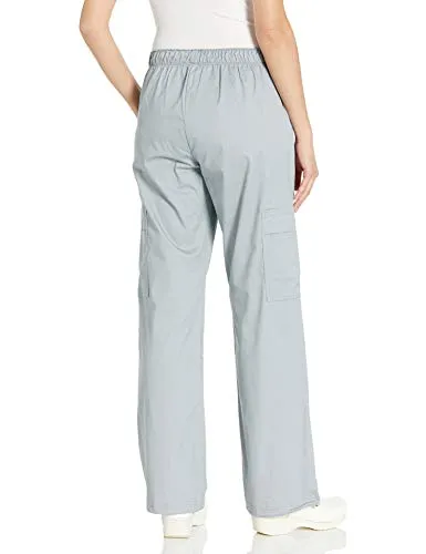 Cherokee 4005 Women's Mid-Rise Elastic Waist Cargo Scrubs Pant