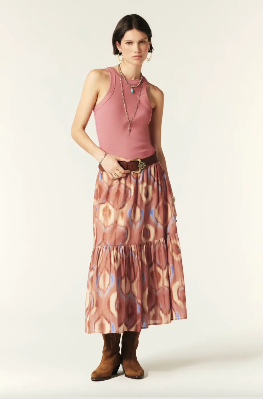 Claire Skirt Rose