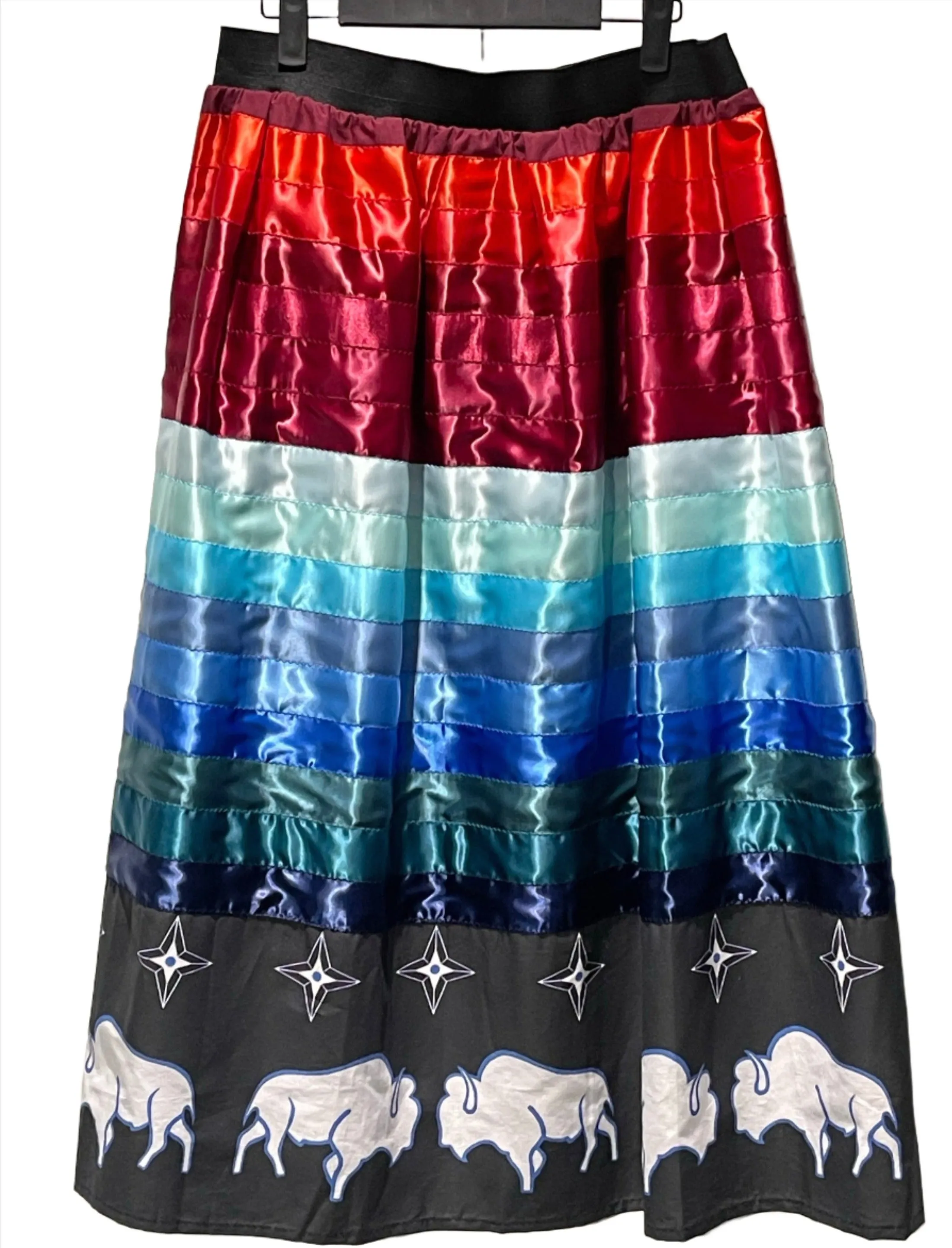 Colorful ribbon skirts