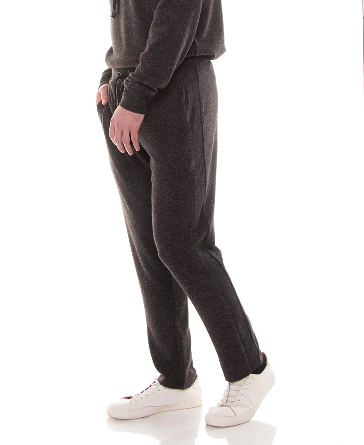 Colton Soft Knit Lounge Pants (Heather Black)