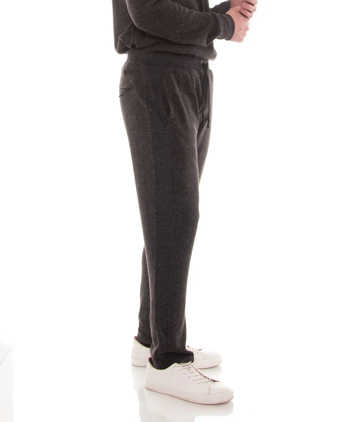 Colton Soft Knit Lounge Pants (Heather Black)