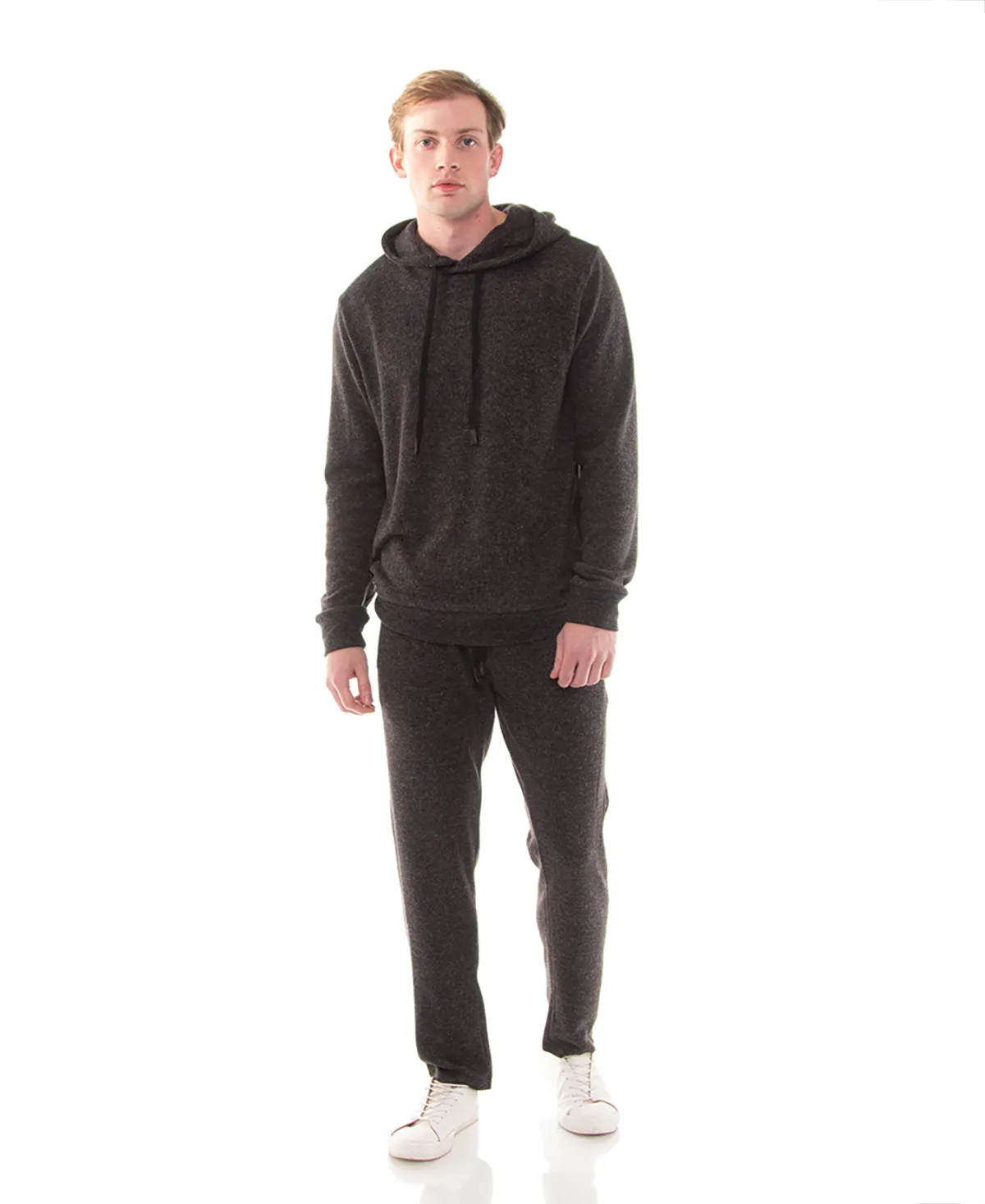 Colton Soft Knit Lounge Pants (Heather Black)