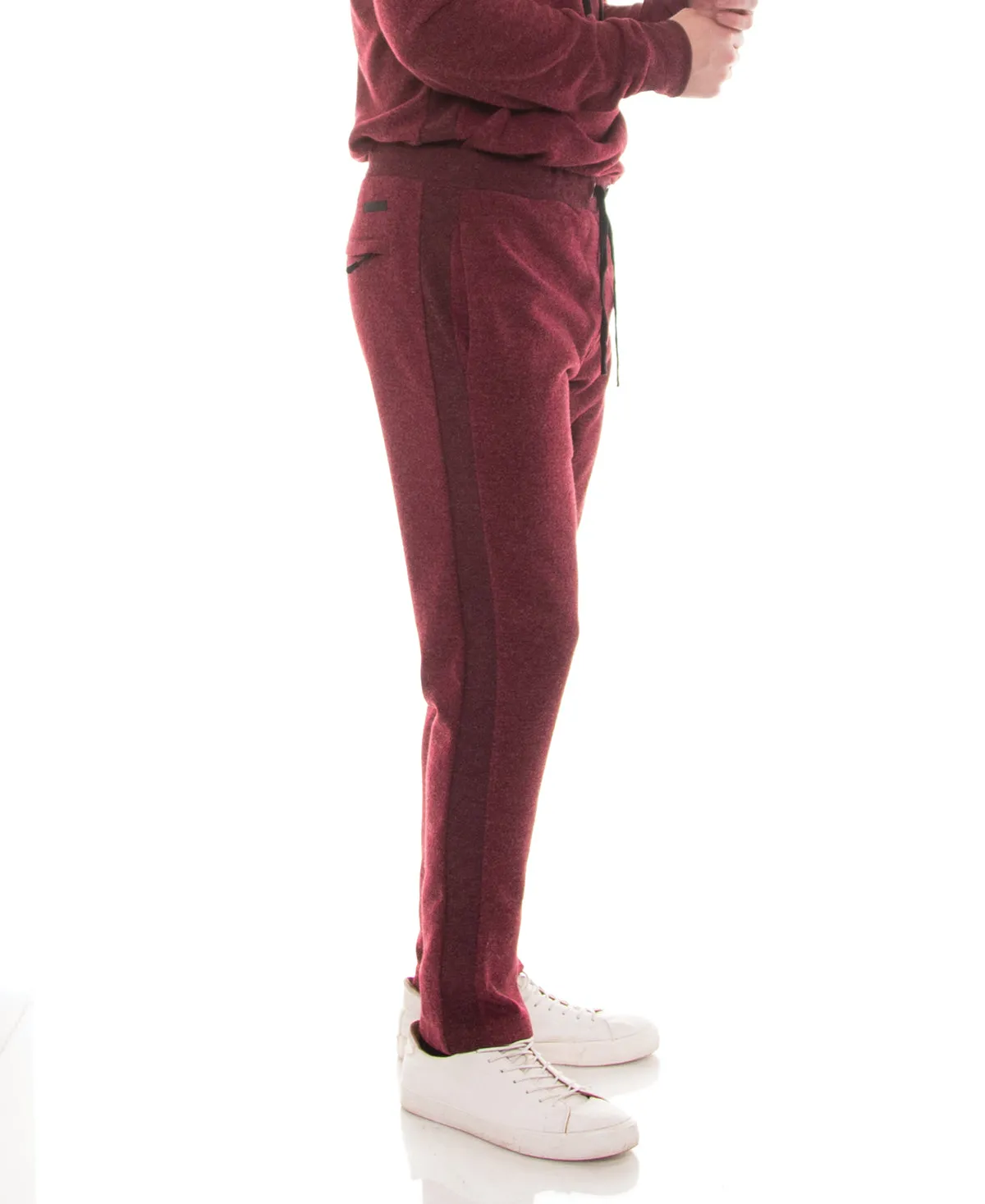 Colton Soft Knit Lounge Pants (Heather Cranberry)