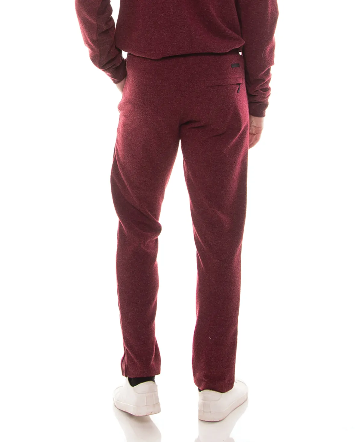 Colton Soft Knit Lounge Pants (Heather Cranberry)