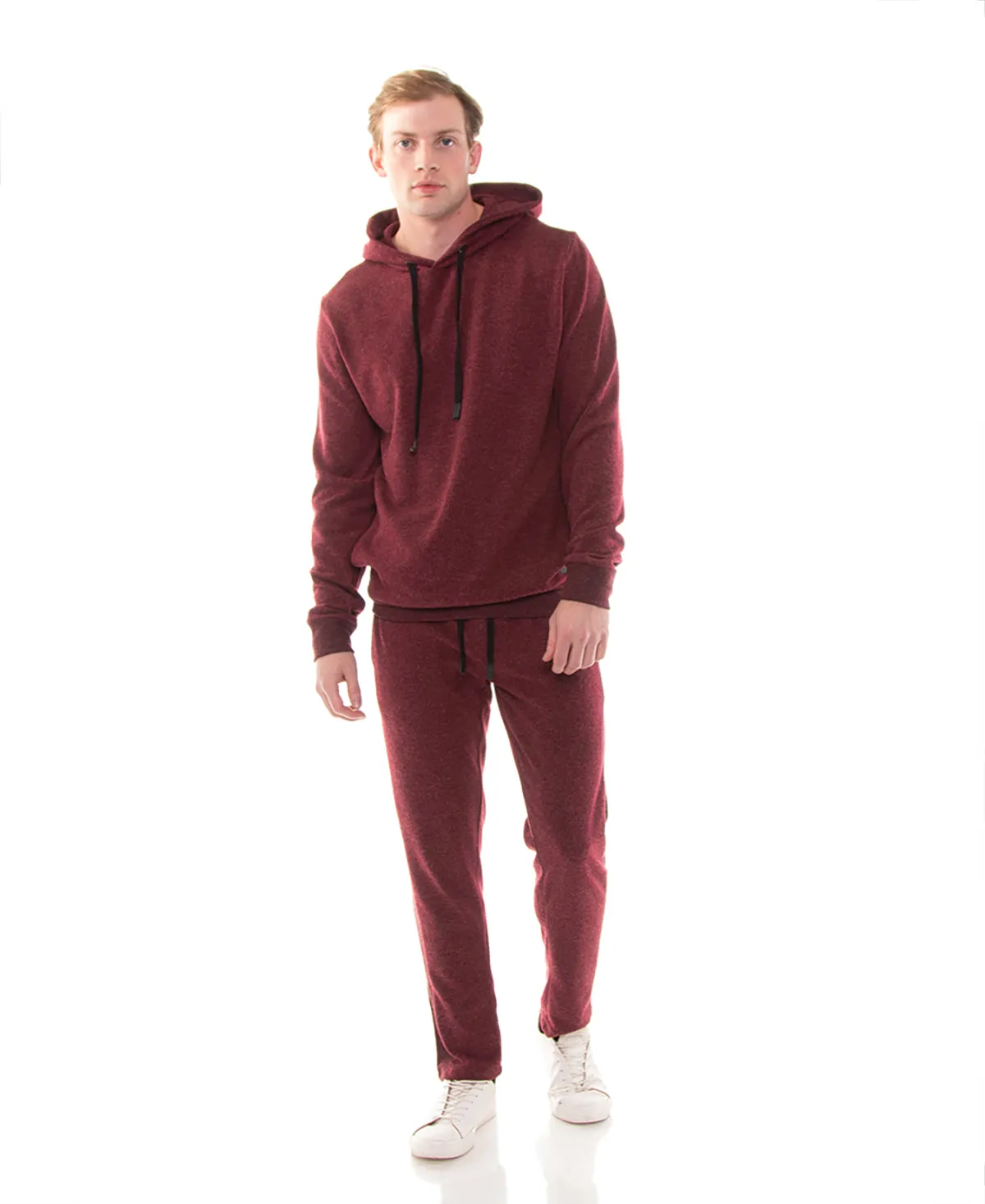 Colton Soft Knit Lounge Pants (Heather Cranberry)