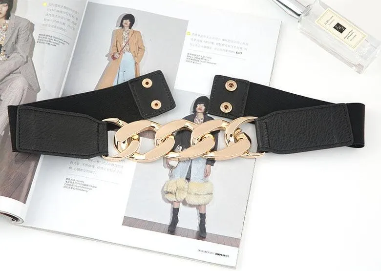 Elastic Metal Waist Belt