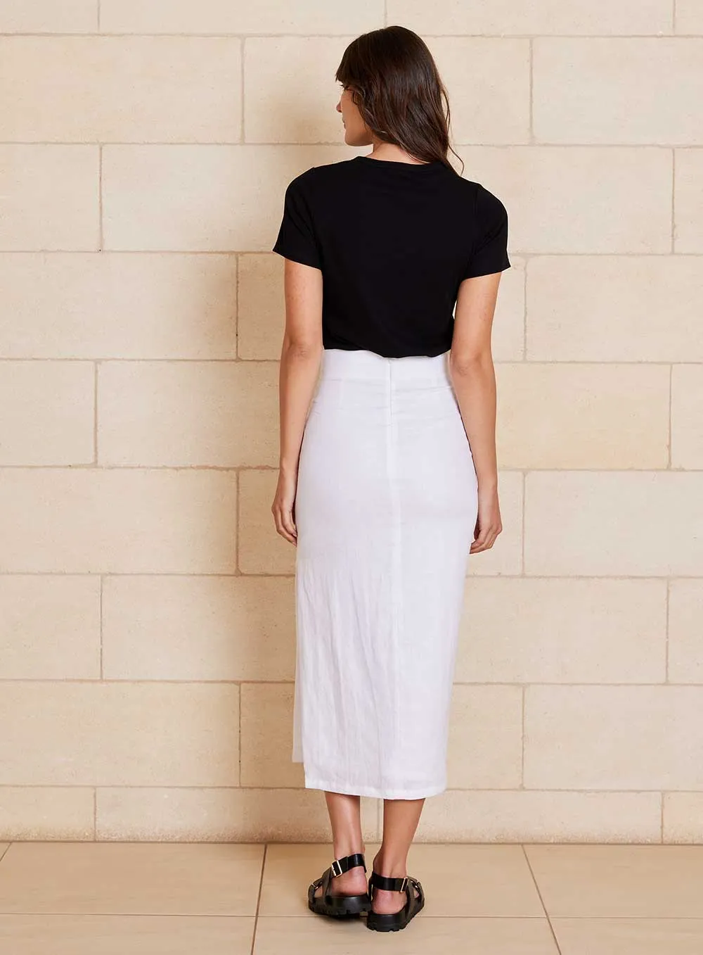 Esmae Skirt-WHITE