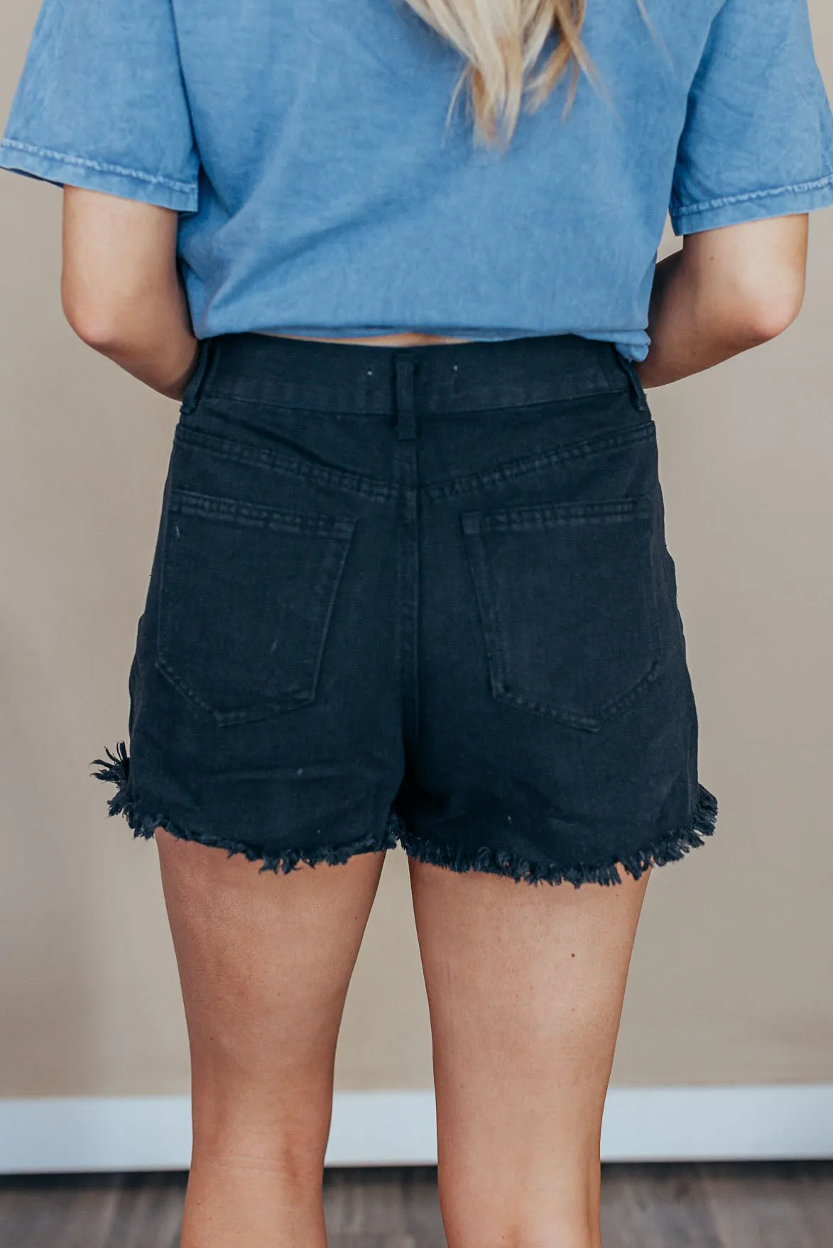 Gimme More Elastic Waist Shorts