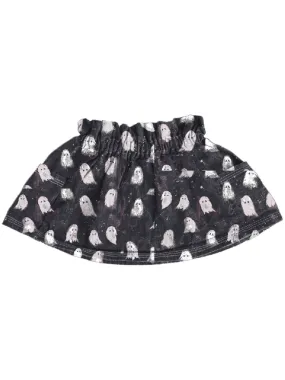 Girls Halloween Skirts - Oh My Ghosts