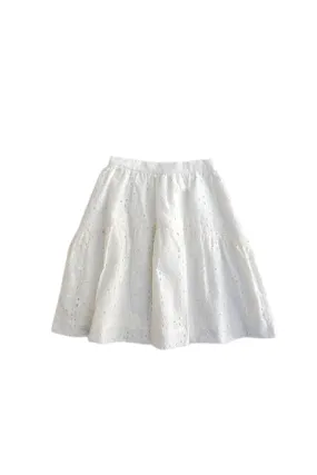 GUL SKIRT-White