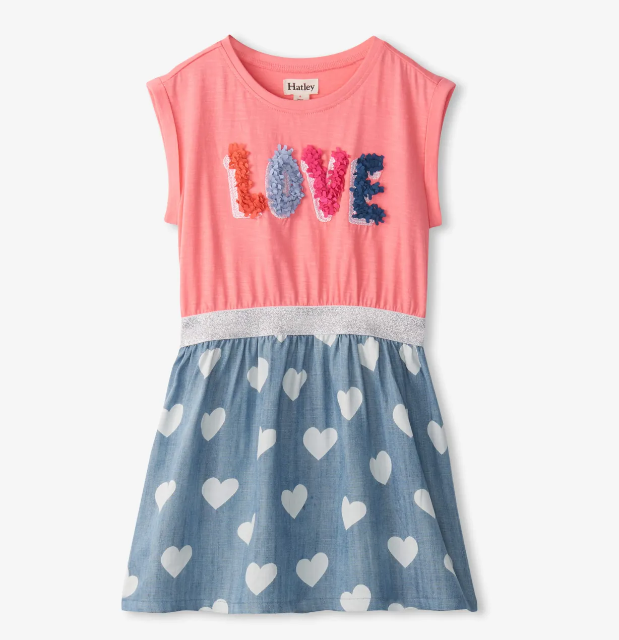 Hatley Love Elastic Waist Dress