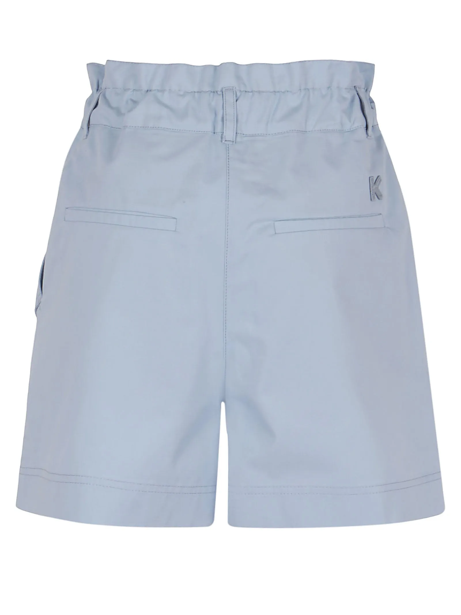 Kenzo High-Waisted Elastic Waist Shorts