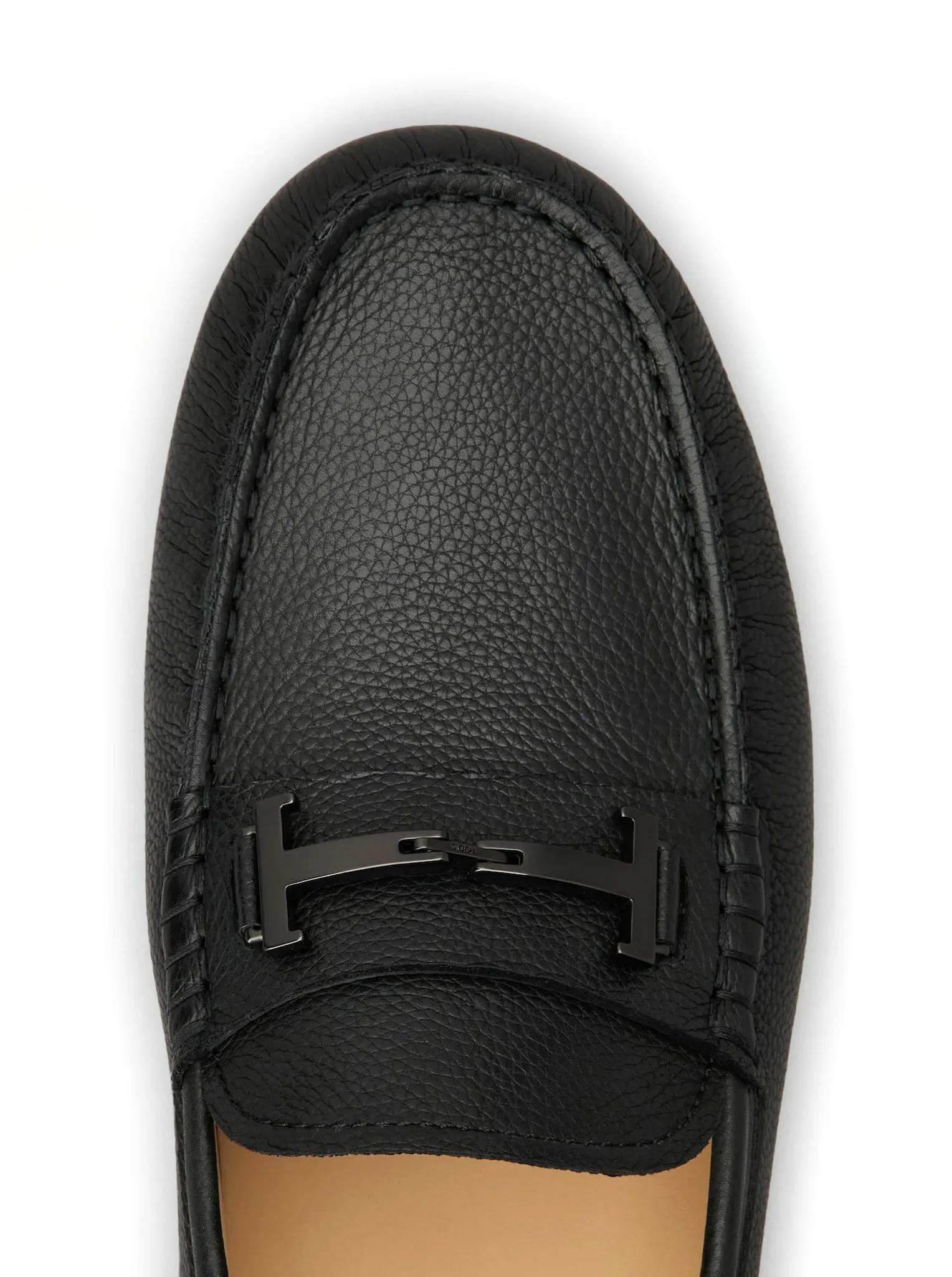 Leather loafers