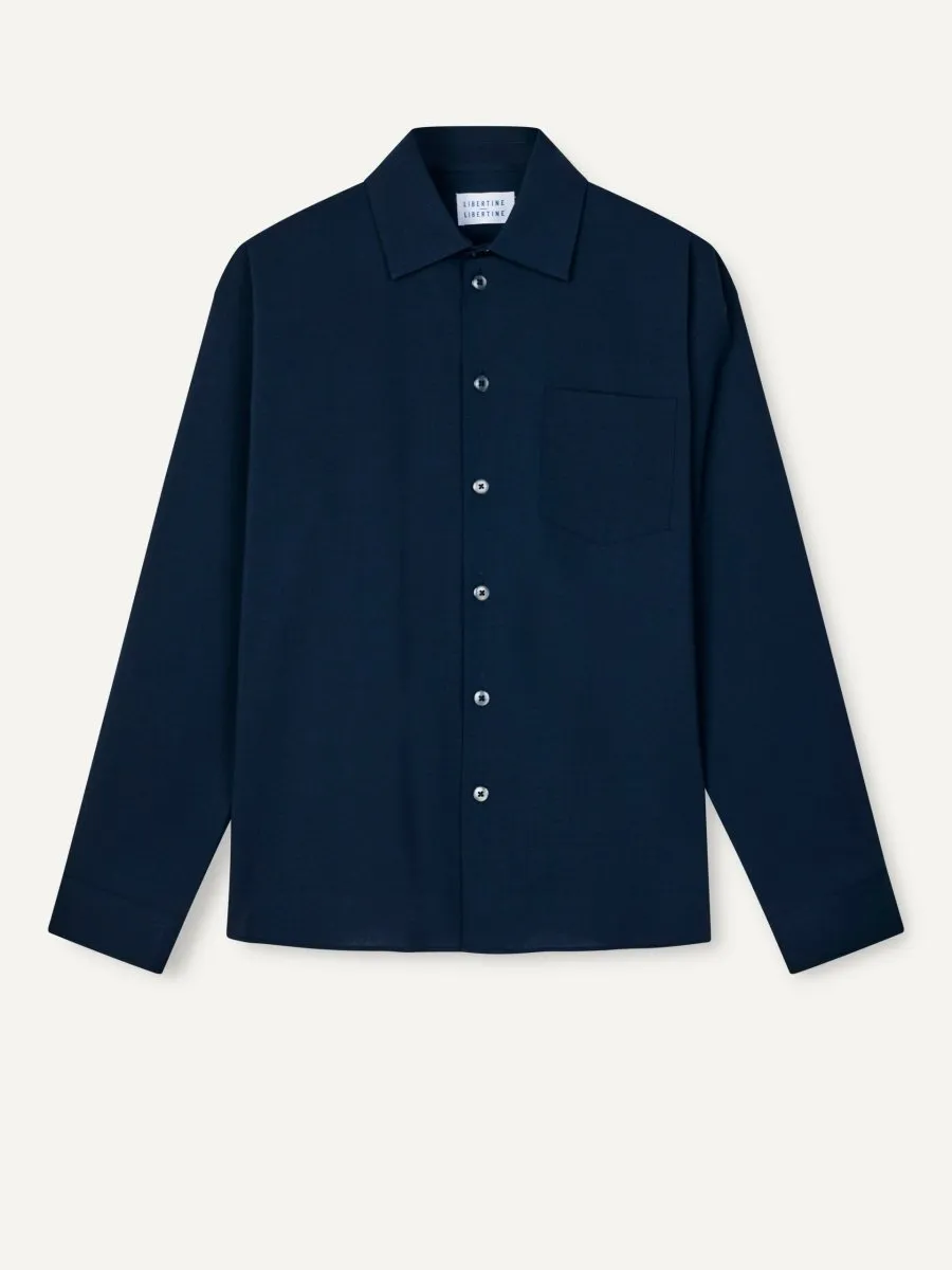 Libertine Record 2211 Shirt Dark Navy