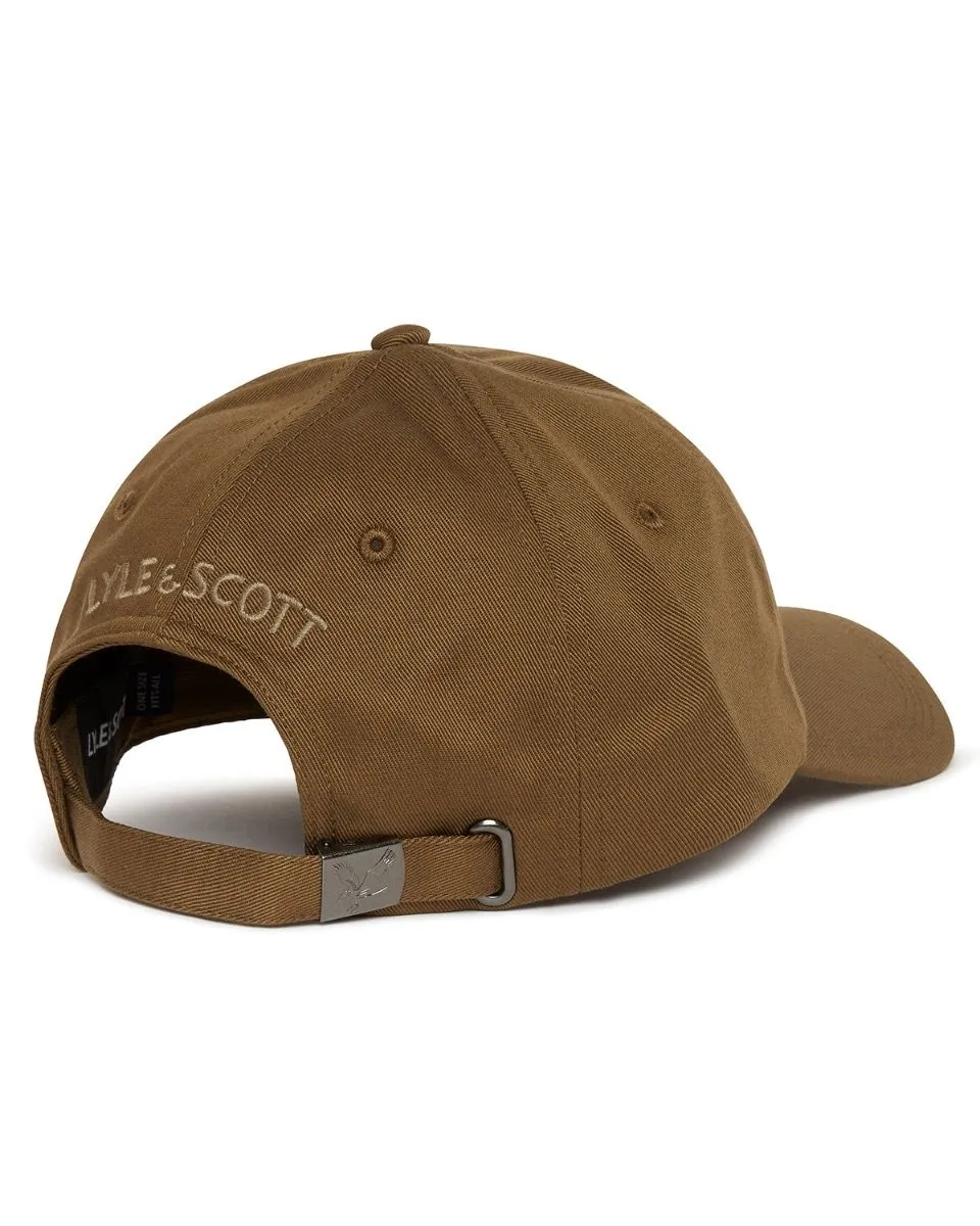 Lyle & Scott Cotton Baseball Cap Olive