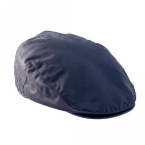 Mens Buchanan Wax Flat Cap