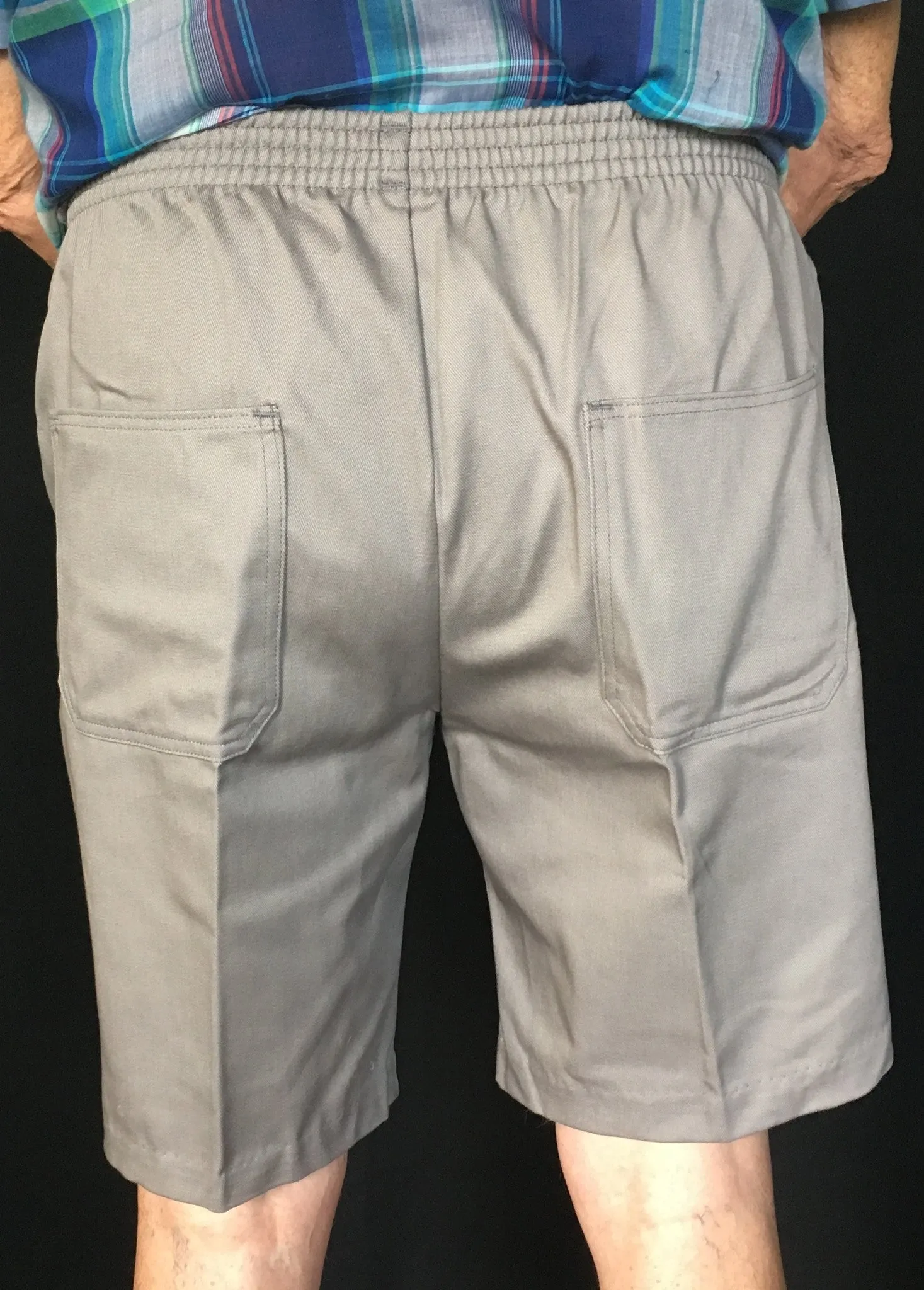 Men's Elastic Waist Shorts