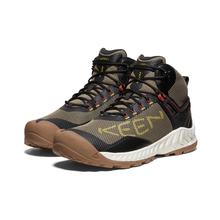 MEN'S NXIS EVO MID WP- BRINDLE/CITRONELLE