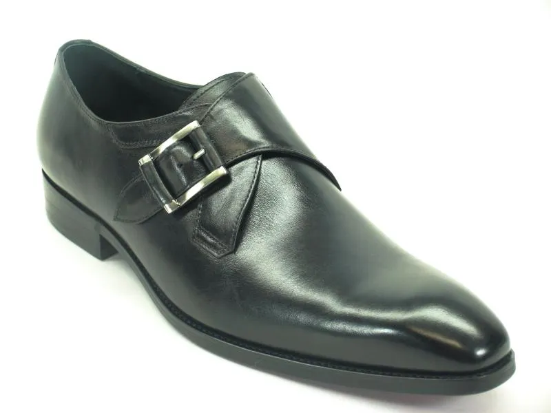 Monk Strap Buckle Leather Loafer