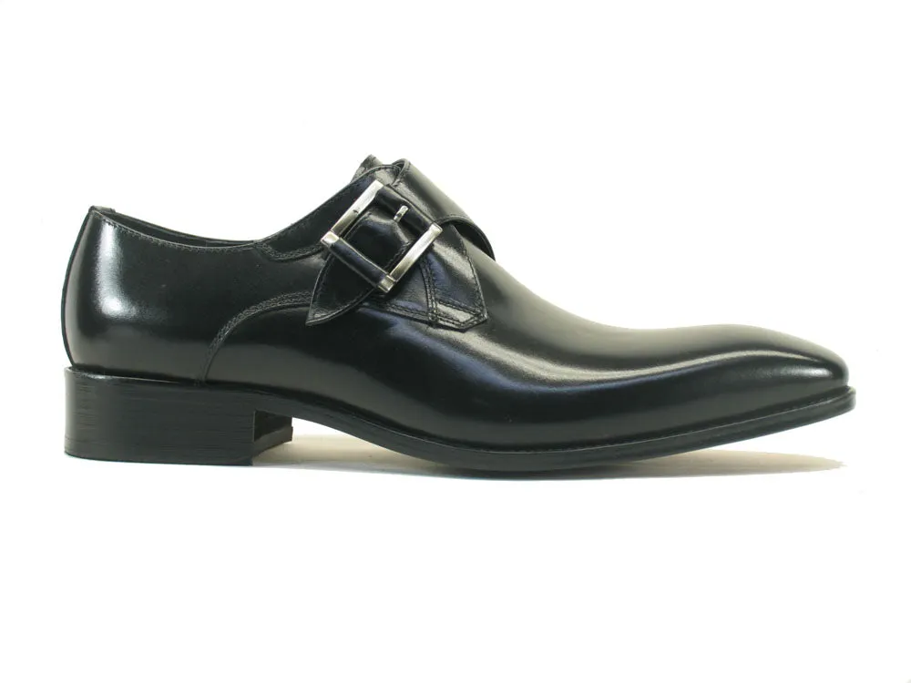 Monk Strap Buckle Leather Loafer