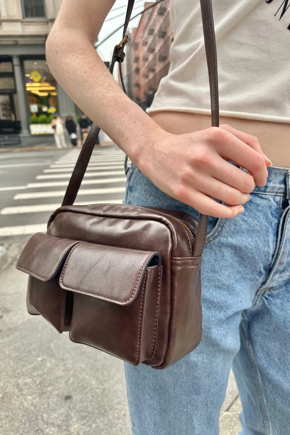 Multi Pocket Shoulder Bag