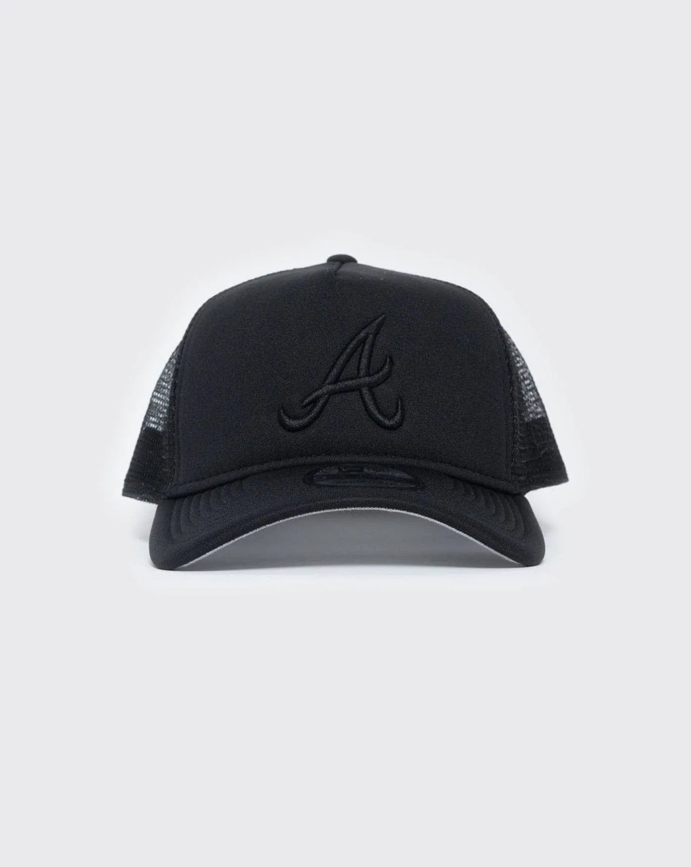 new era 940 aframe atlanta braves trucker