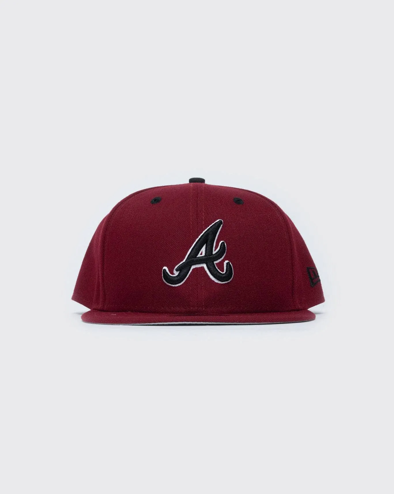 new era 950 atlanta braves dark cherry