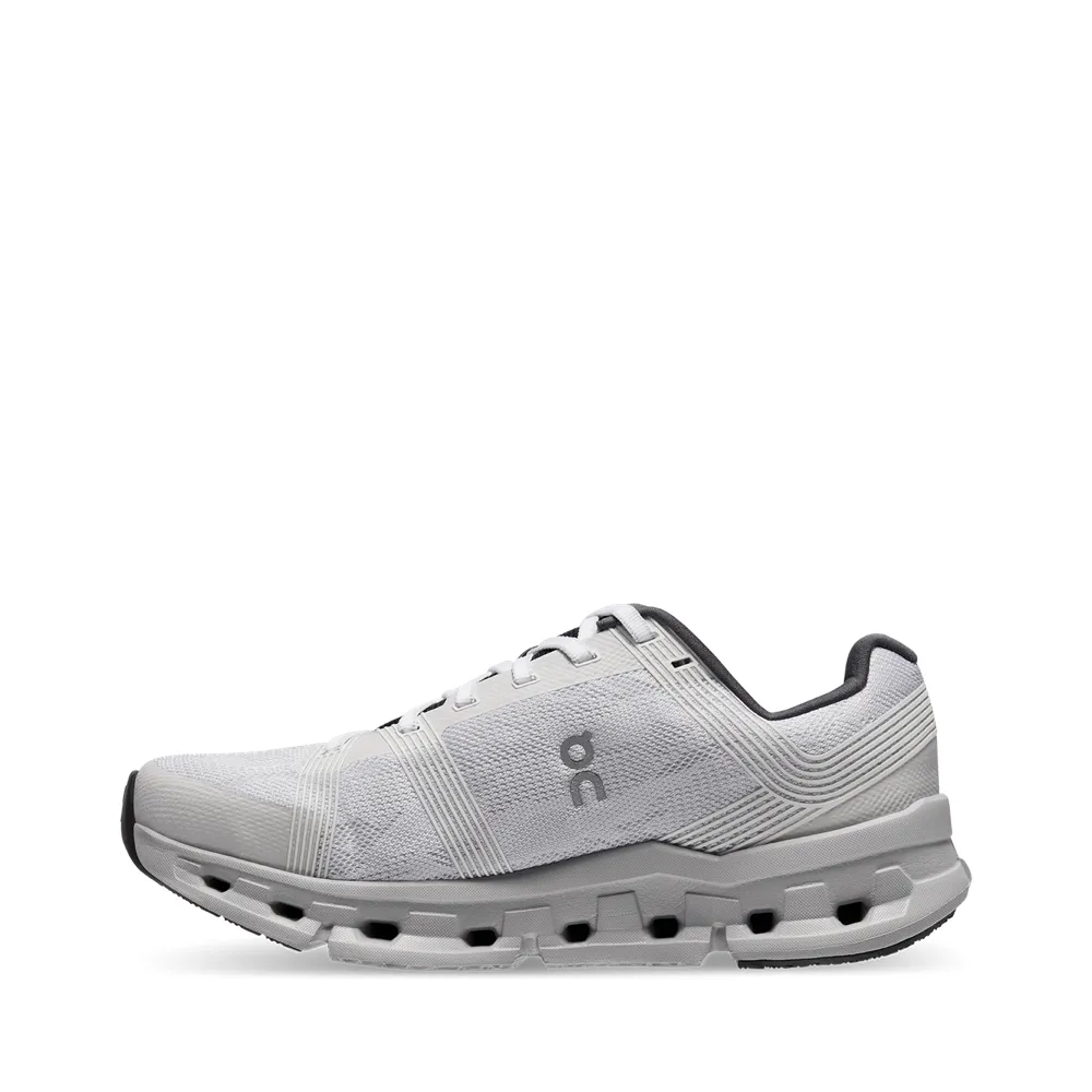 On Women's Cloudgo Sneaker in White/Glacier