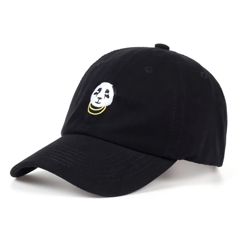 Panda Gold Chains Baseball Cap