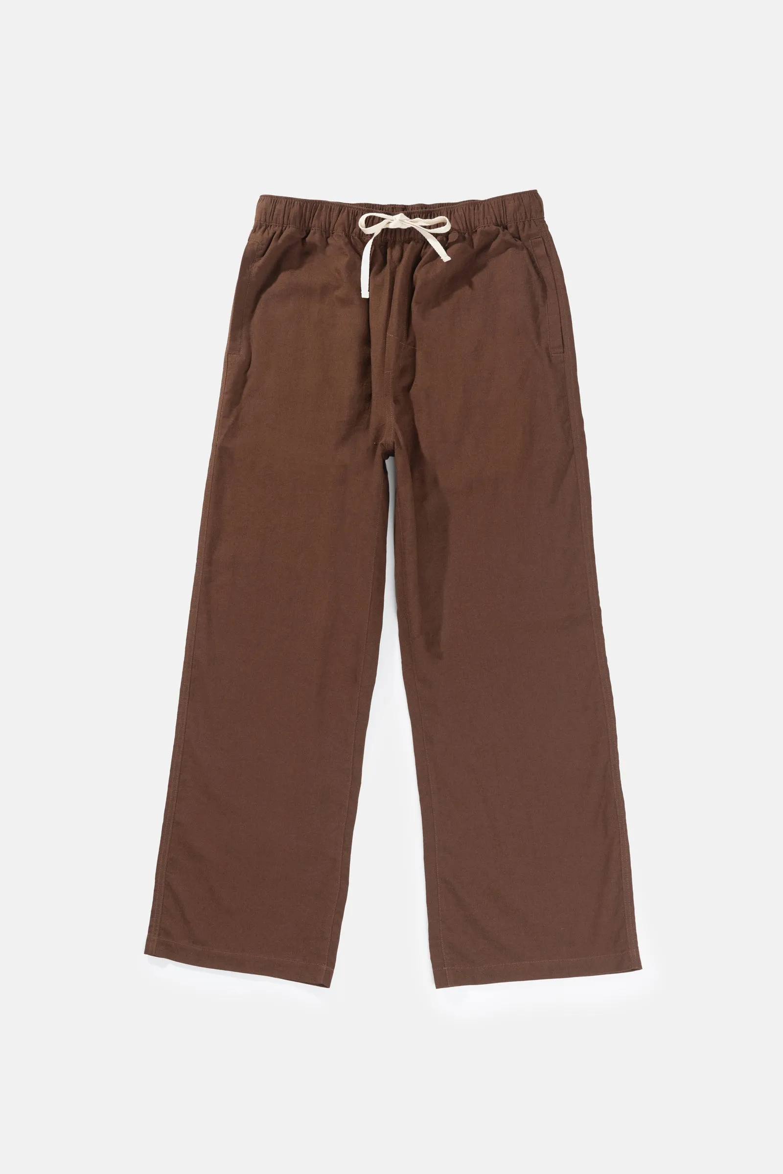 Quatro Elastic Waist Pant Chocolate