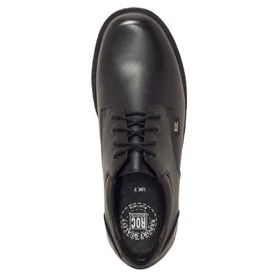 ROC MEN'S SENIOR REPORT LEATHER TRIPLE BLACK SCHOOL SHOE