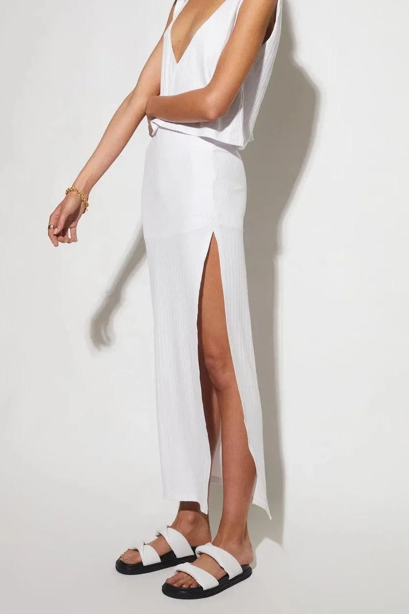 Sage Skirt - White