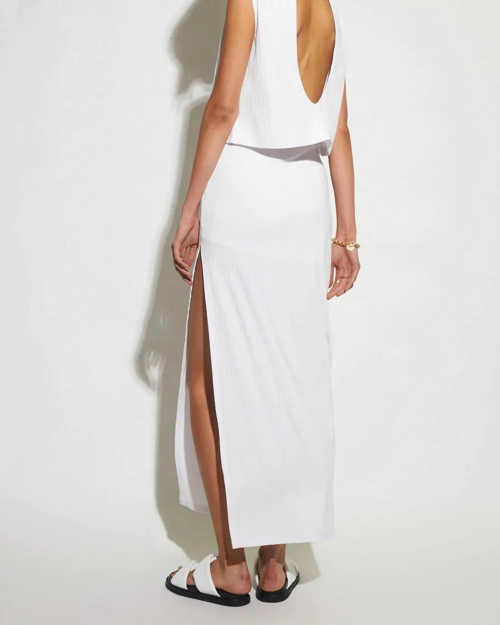 Sage Skirt - White