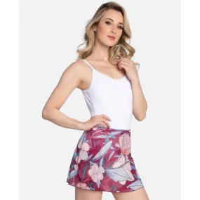 So Danca Adult Burgundy Wrap Skirt