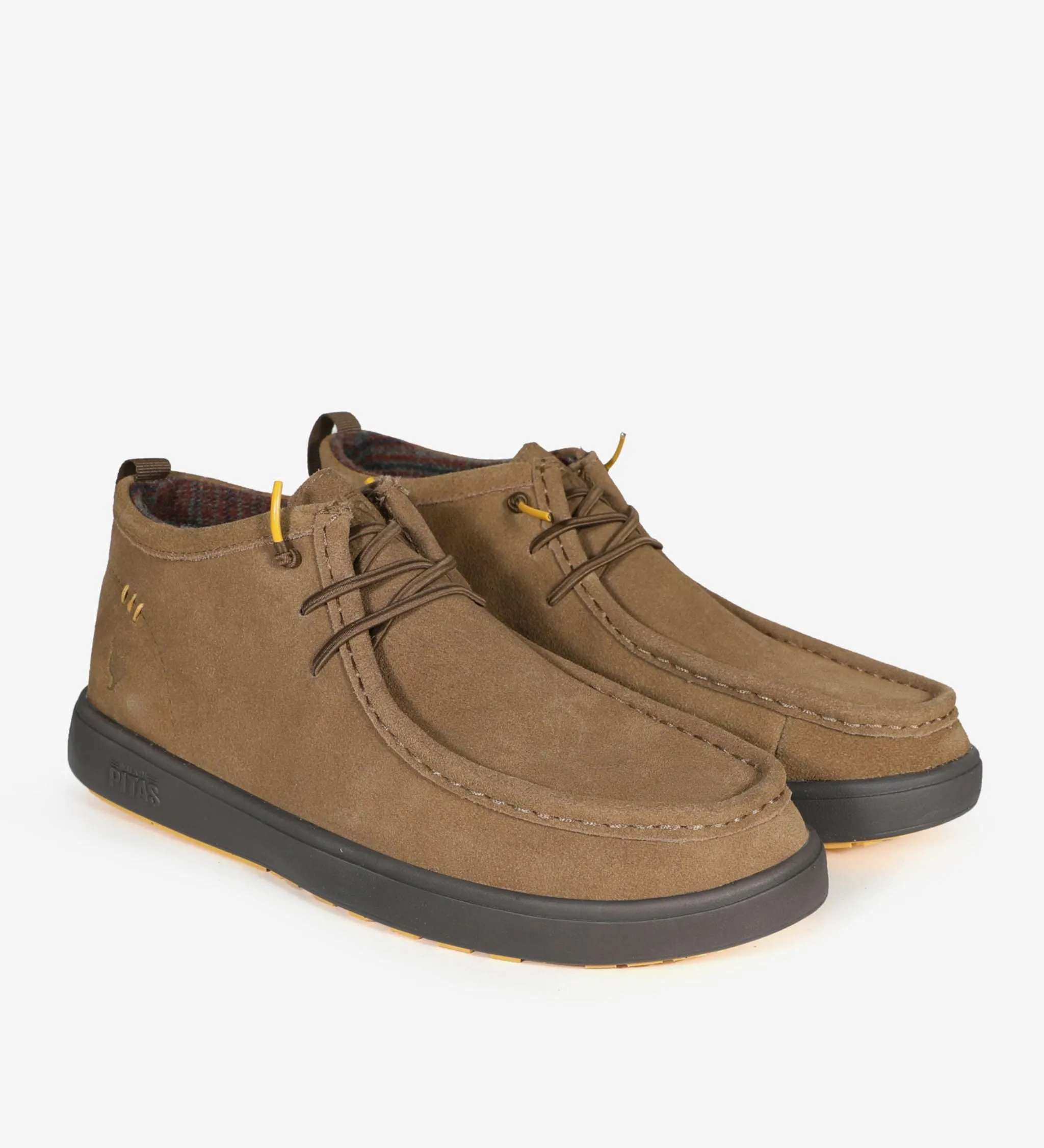 Tug Water Resistant Easy-On Mid-Top Mocs