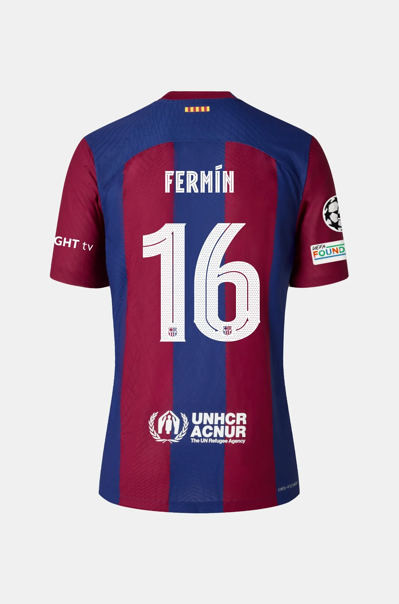 UCL FC Barcelona home shirt 23/24 - Junior - FERMN