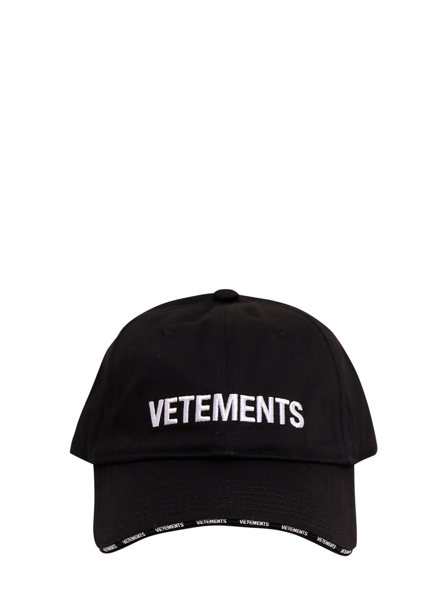 Vetements Logo Embroidered Cap