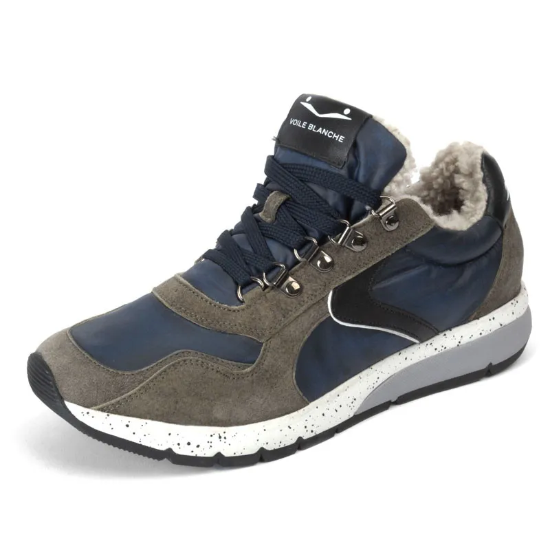 Voile Blanche Blue Lenny Hook Fur Sneaker